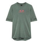 Oakley Fahrrad-Trikot Free Ride RC SS Jersey (MTB Trail) aviator grün Herren